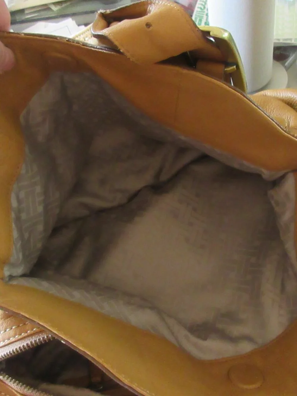 Cole Haan Satchel Tan leather handbag purse